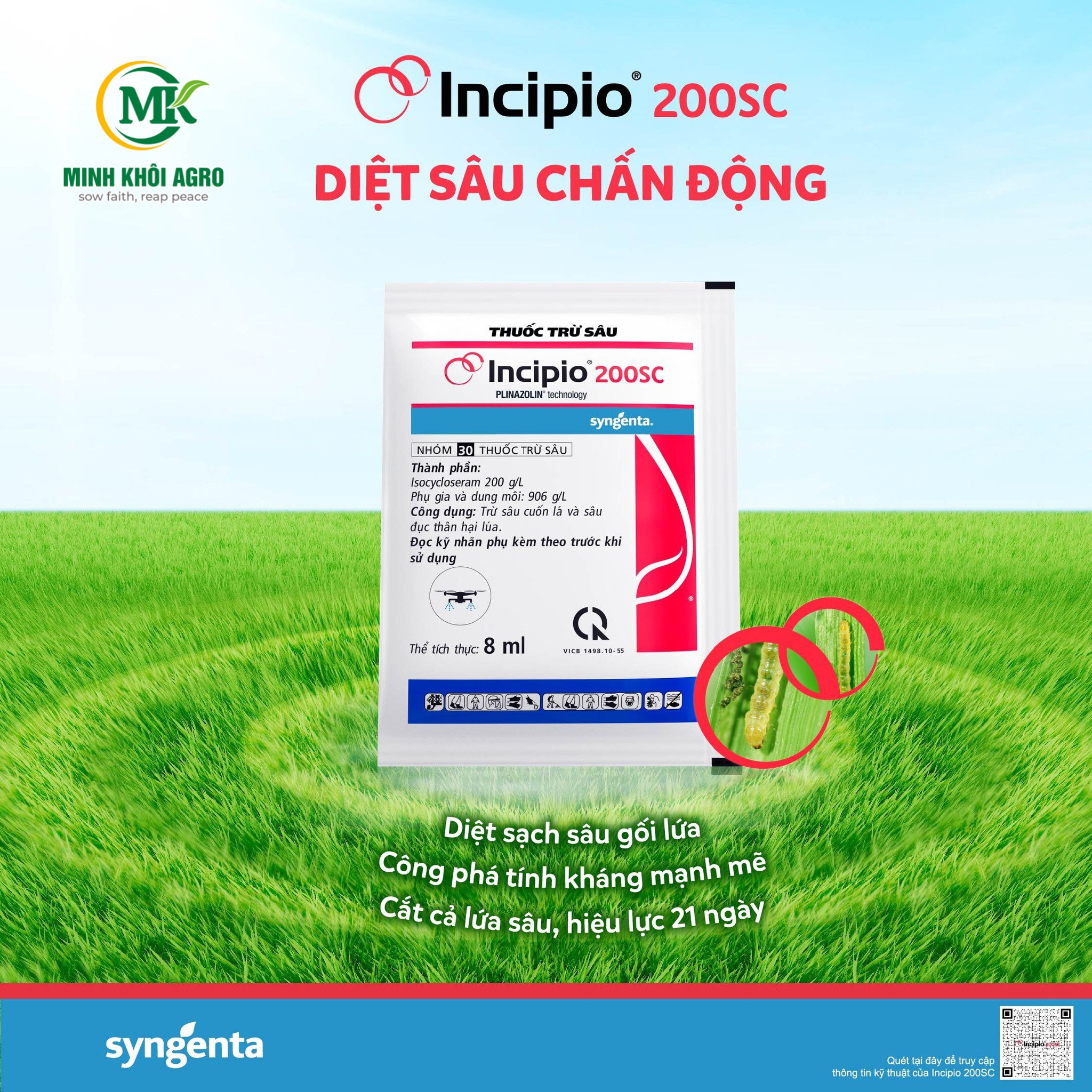 Incipio® 200SC - Diệt sâu chấn động